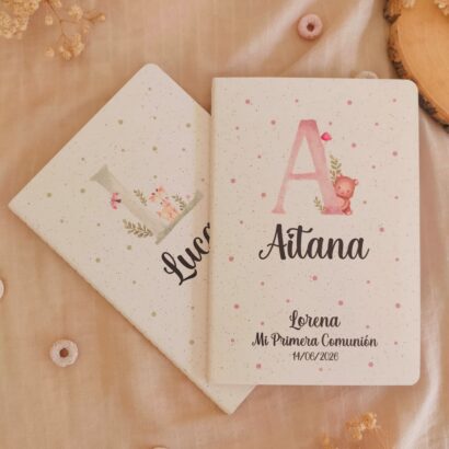 Libretas personalizadas para eventos modelo inicial