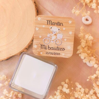Velas aromáticas personalizadas Osito