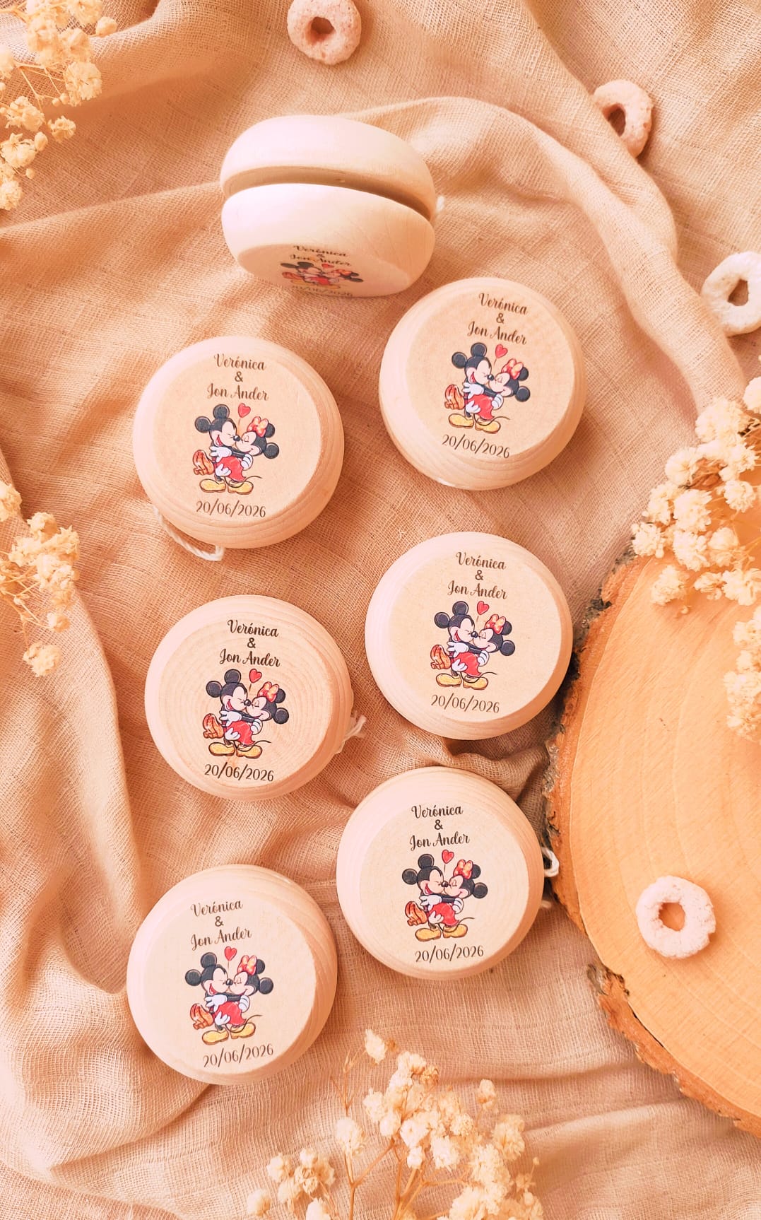 Yoyós para bodas Colección Mickey/Minnie - Imagen 5