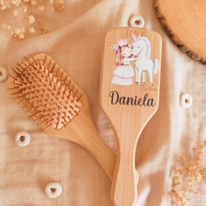 Cepillo de madera personalizado