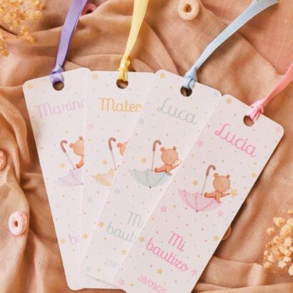 marcapáginas de madera personalizados para eventos