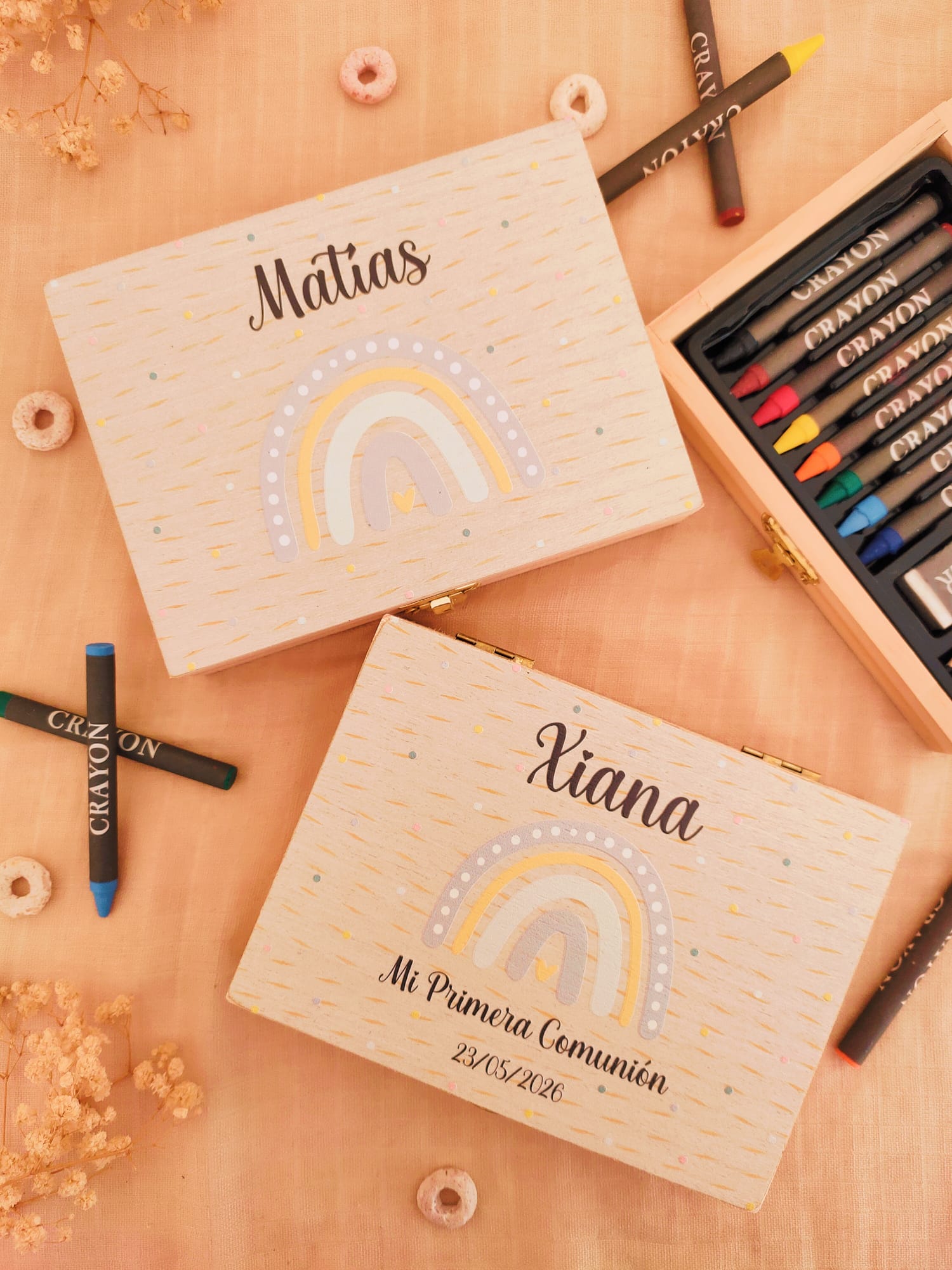 Estuche de madera personalizado Colección Arcoiris - Imagen 4