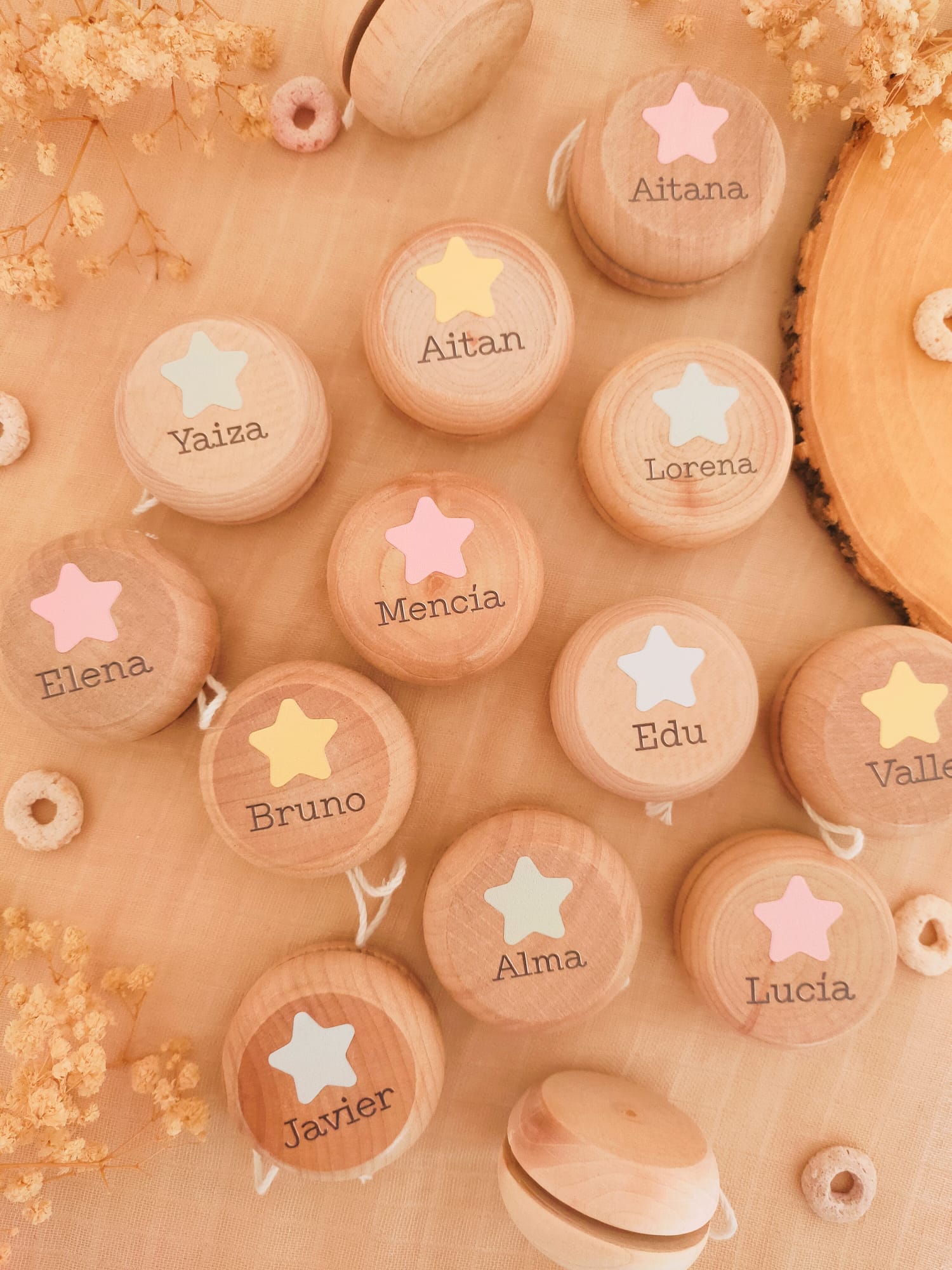 Yoyós de madera personalizados Marcasitios - Imagen 8