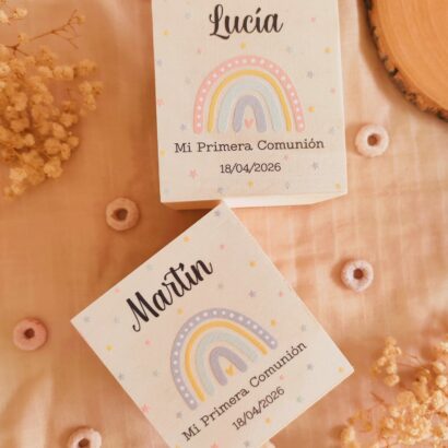 Portalápices de madera personalizados